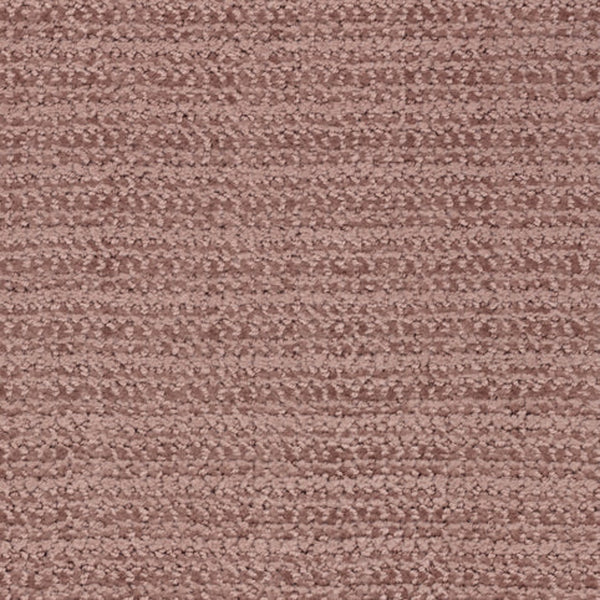 Close-up of Beguiling Berber Carpet in Sunset, highlighting its tightly looped texture and horizontal lines. The soft, plush material offers a luxurious look ideal for premium flooring.