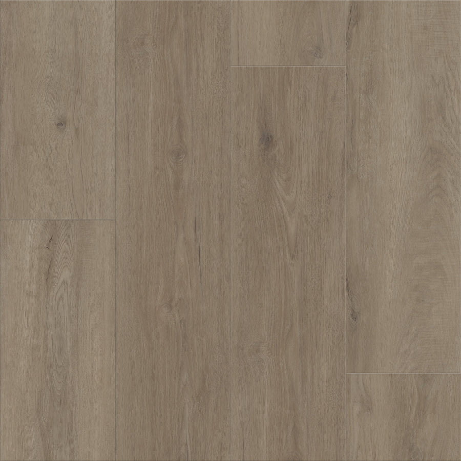 Classic Dwell features light brown flooring with a natural grain and subtle knots. Long planks are laid lengthwise for a seamless, rustic look—ideal for anyone desiring timeless, practical flooring solutions.