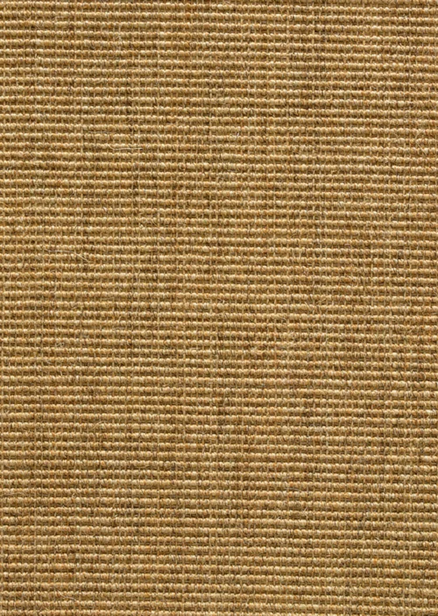 Close-up of Cyprus Berber Carpet in Thatch color, showcasing its textured woven surface with a visible grid pattern—offering both visual appeal and durable strength, ideal for stylish, long-lasting flooring.