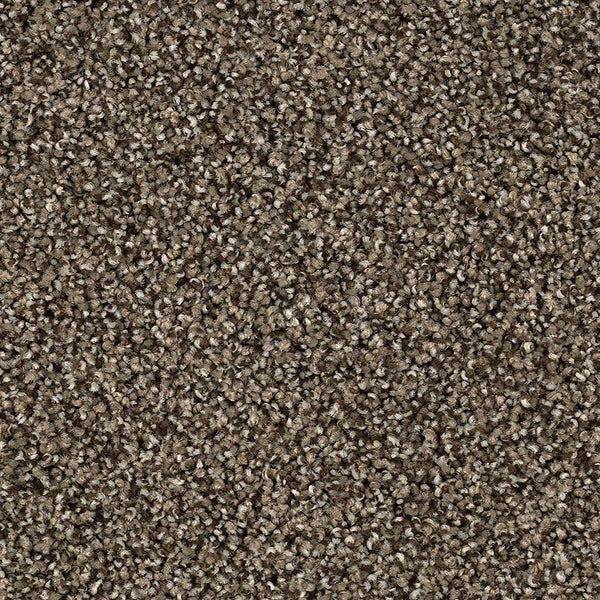 Close-up view of Shaded Escape Family Friendly Carpet in Tropical color, featuring tightly woven, durable loop-pile fibers that form a dense, uniform surface—perfect for active family spaces.