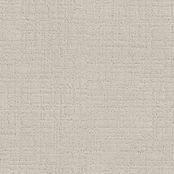Bangladesh On Trend Carpet in Turban features light beige textured fabric with a subtle woven grid pattern. Its softly raised, durable surface offers a neutral look—ideal for contemporary spaces seeking modern style.