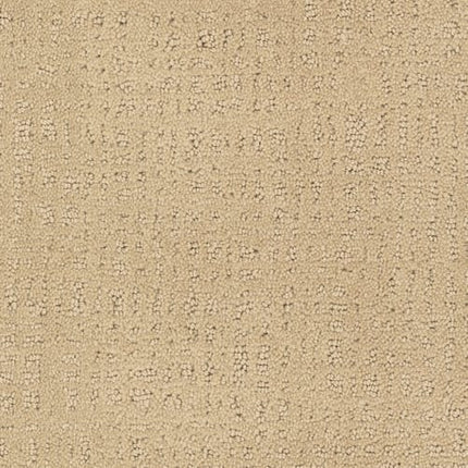 Homage Berber Carpet in Vogue features a subtle, raised dotted and dashed pattern for a textured, slightly uneven look—perfect for adding understated elegance to high-traffic areas.