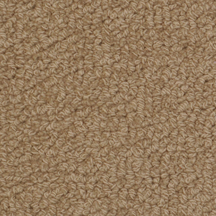 Close-up of Savant Berber Carpet in Warhol color, featuring tightly looped textured fibers for a soft, uniform surface—perfect as durable flooring for high-traffic areas.