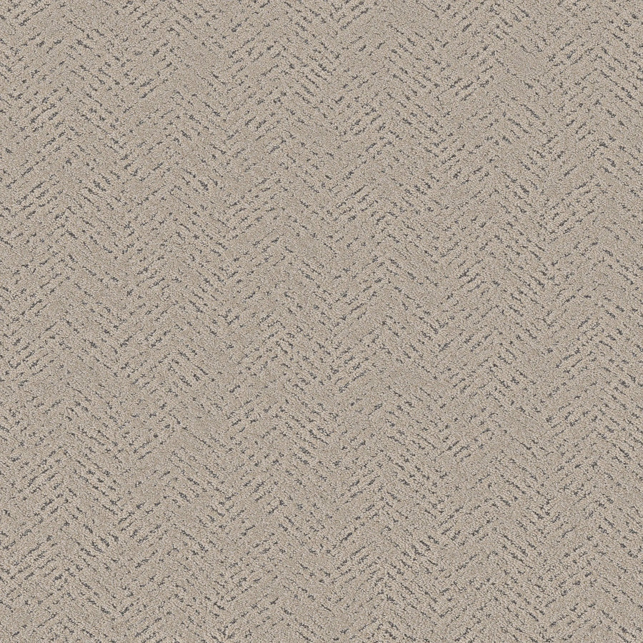 Favoured Path Pet Friendly in Warm Light features a textured beige surface with a subtle herringbone pattern—small, evenly spaced lines create a woven zigzag effect, ideal for contemporary style flooring in modern spaces.