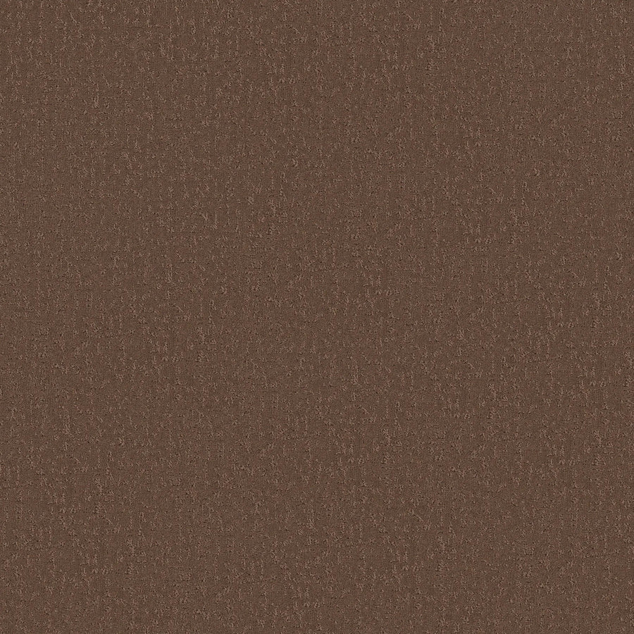 A close-up of the Crafted Tone Pet Friendly Carpet in Warm Sunset shows its brown, textured surface with a consistent pattern of tiny, durable granules—perfect for homes with pets.