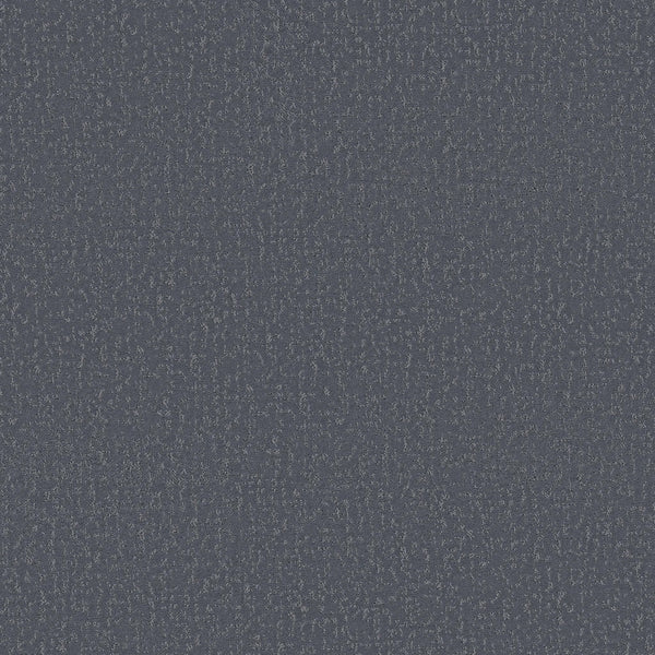 Close-up of Crafted Tone Pet Friendly Carpet in Washed Denim, showing its dark blue textured fabric with a subtle repeating pattern and slight color variations that enhance its stain-resistant appearance.