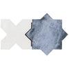Star Denim Matte & Cross White Matte