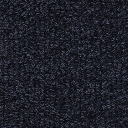 Close-up of Savant Berber Carpet in Willis color, featuring a dense, tightly woven loop pile and textured surface. Its uniform yarn loops offer durability and make it perfect for high-traffic flooring.