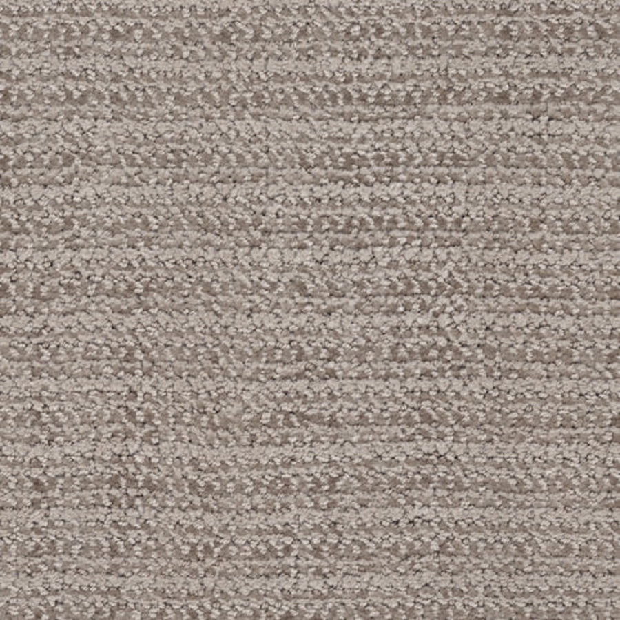 Close-up of Beguiling Berber Carpet in Wood Smoke, featuring a looped pile pattern. Its tightly woven fibers create a soft, uniform surface with a subtle sheen and gently raised, textured appearance.