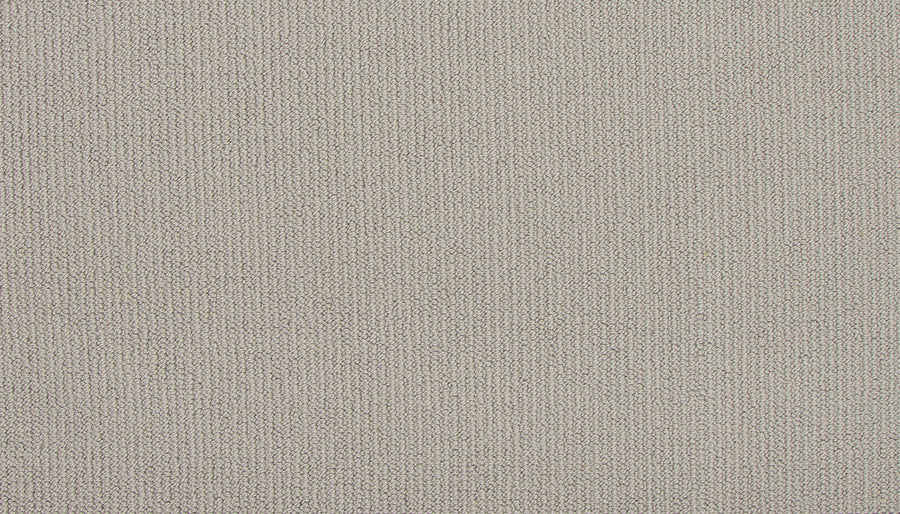 Close-up of Wool Fundamentals On Trend Carpet in Heather. The soft, textured wool weave and even stitching offer a durable, high-quality flooring—ideal for a uniform, neutral background.