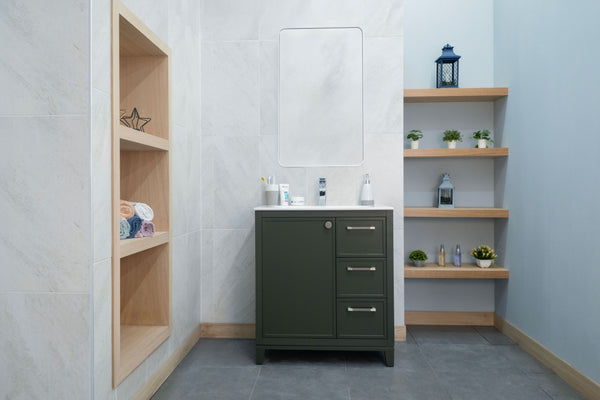 Modern bathroom featuring the Frame 30