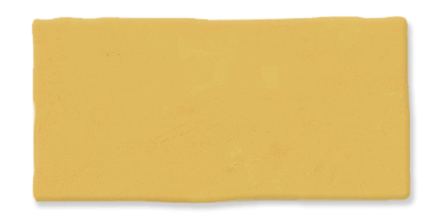 A single rectangular slice of yellow cheese, viewed from above, against a white background.