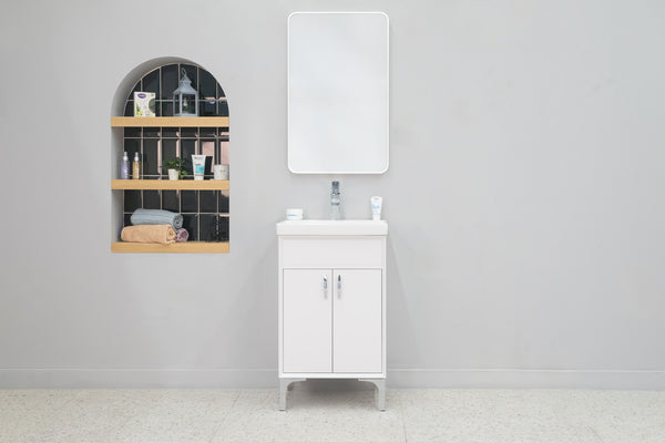 A minimalist bathroom with a Sempre 20
