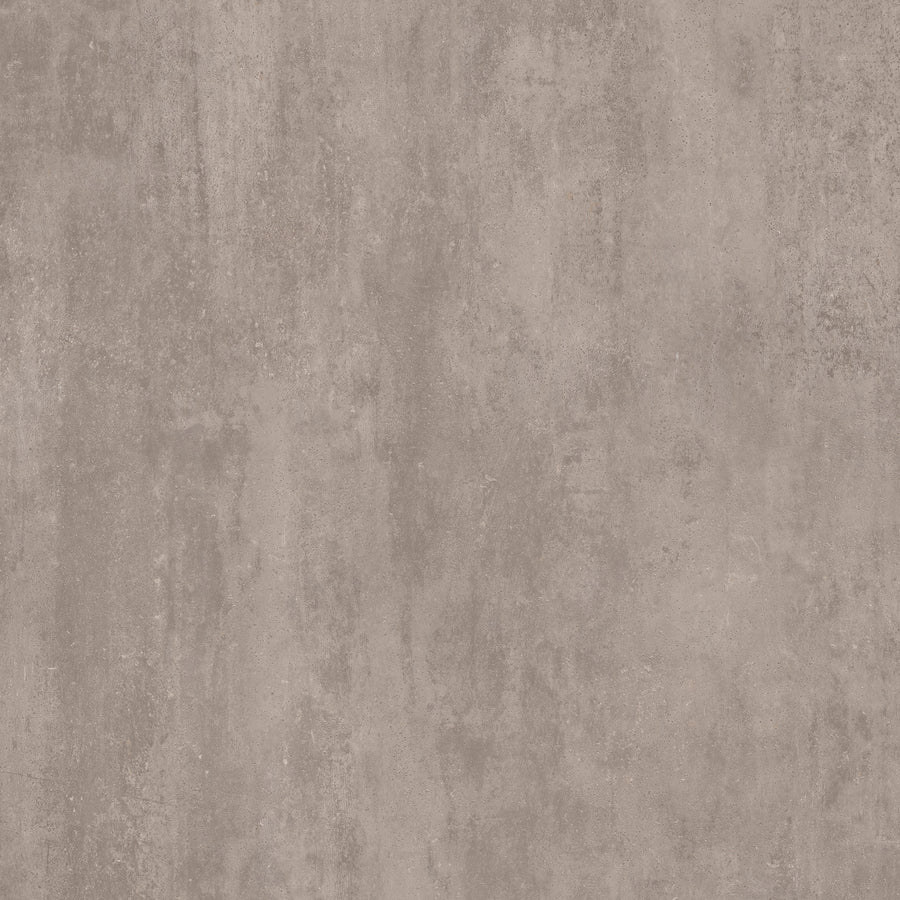 The Hans.A Rectified 48" x 48" Tile features a textured dark concrete look with subtle color variation and a slightly rough finish, ideal for creating sleek, modern spaces.