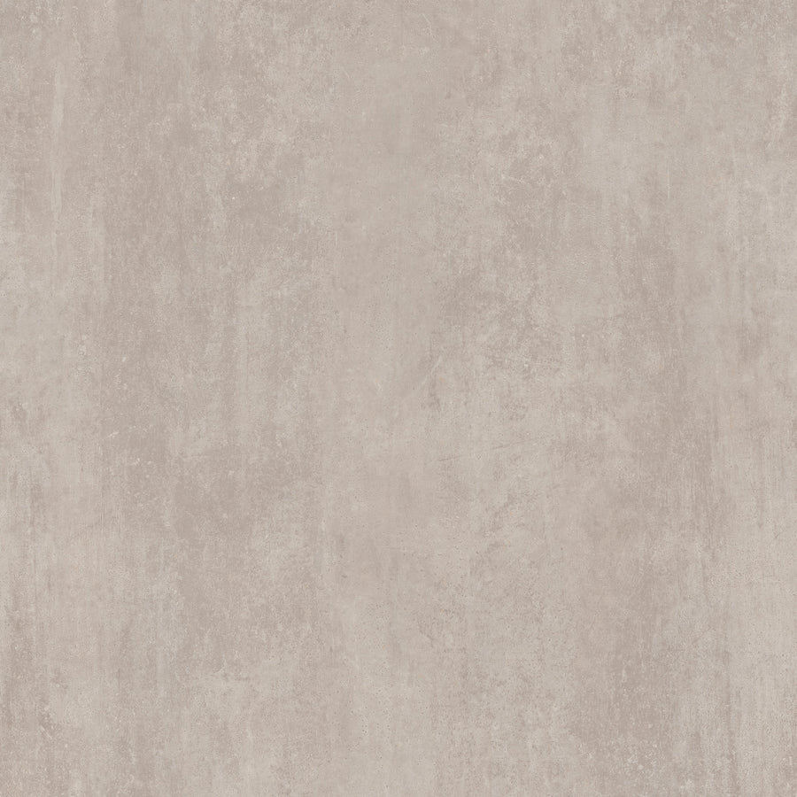 The Hans.A Rectified 48" x 48" Tile features a medium-colored, mottled texture that resembles concrete or stone. Its subtle, uniform design is perfect for creating a neutral, industrial look in large-format tile applications.