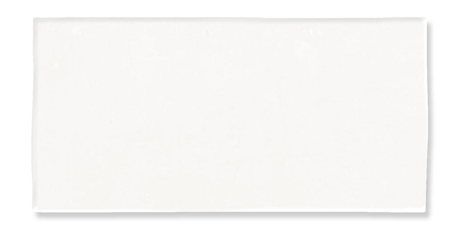 A rectangular, plain white sheet of paper with a slight shadow on the right side, set against a white background.