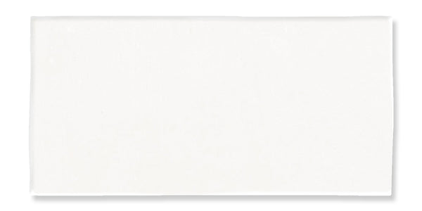 A rectangular, plain white sheet of paper with a slight shadow on the right side, set against a white background.
