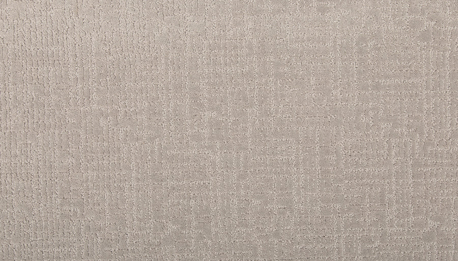 Delicate Features Family Friendly Carpet in light beige features a soft, textured surface with a subtle grid pattern. Plush and cozy, it offers stain resistance and eco-friendly benefits for a stylish, family-friendly space.