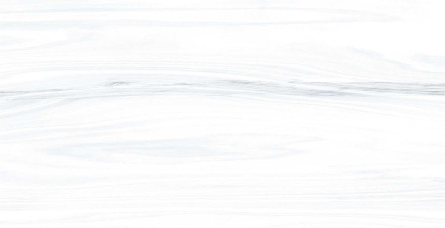 The Ontario 13x26 Porcelain Tile features a white marble look with subtle light gray veining running horizontally, creating a smooth, elegant texture and a soft, minimal pattern for clean and refined premium flooring options.