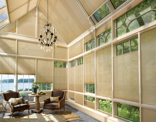 Duette® Honeycomb Shades with PowerView® Motorization