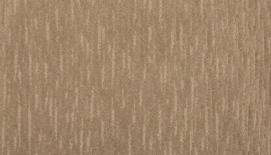 Close-up of Exciting Choice Family Friendly Carpet in beige, featuring a soft texture and subtle linear pattern in a lighter shade for a clean, inviting look.