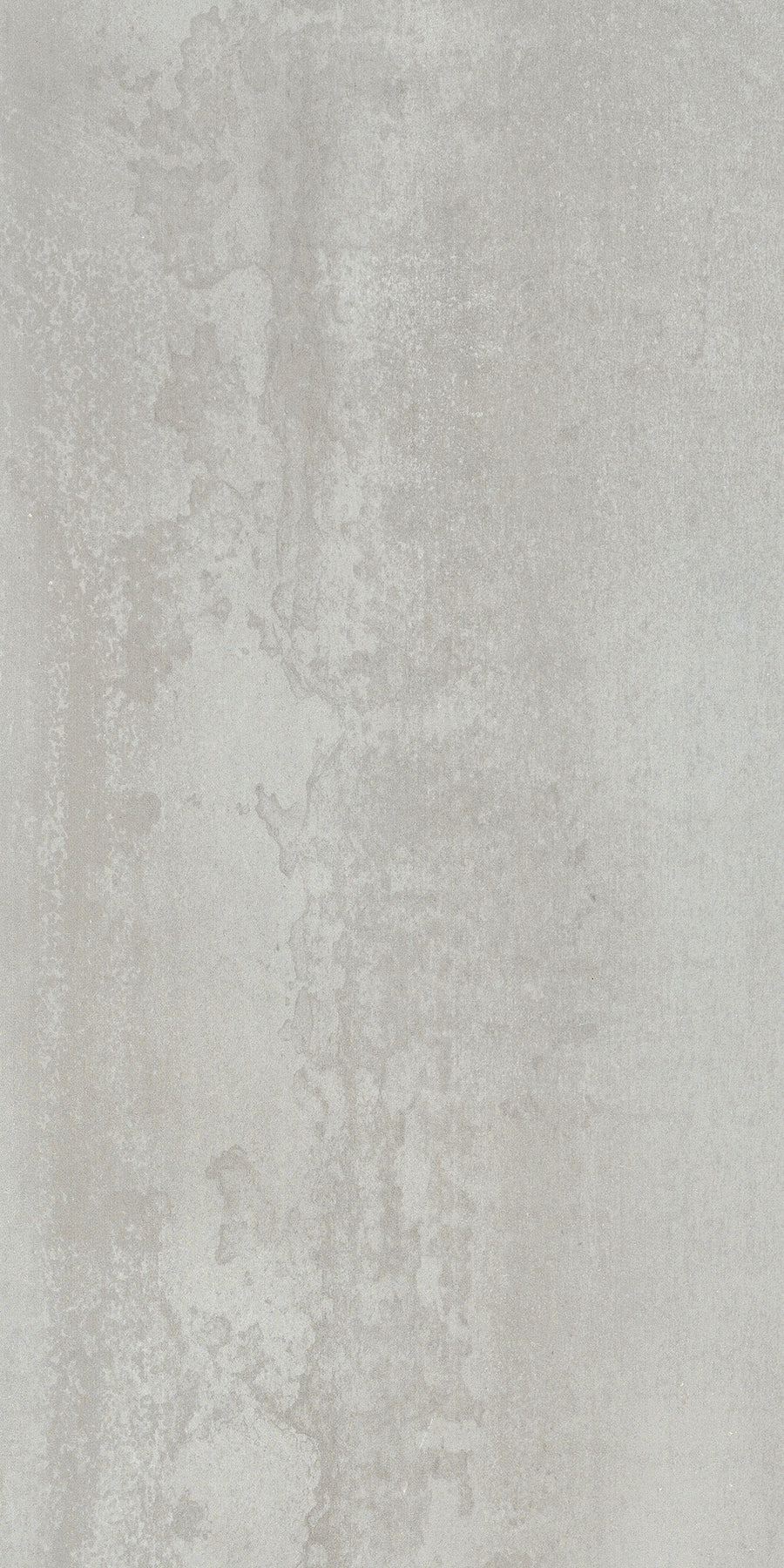A close-up of a wall featuring Platform 12x24 Porcelain Tile, highlighting its rich color palette and intricate textures reminiscent of aged metal plates.