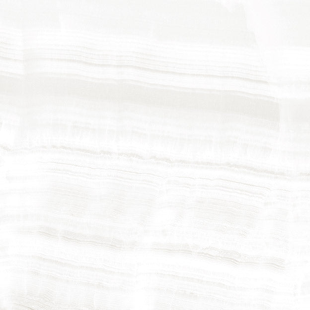 Glam 12x12 Matte Porcelain Tile offers a white marble look with subtle gray veining and horizontal striations, delivering a soft, natural stone appearance.