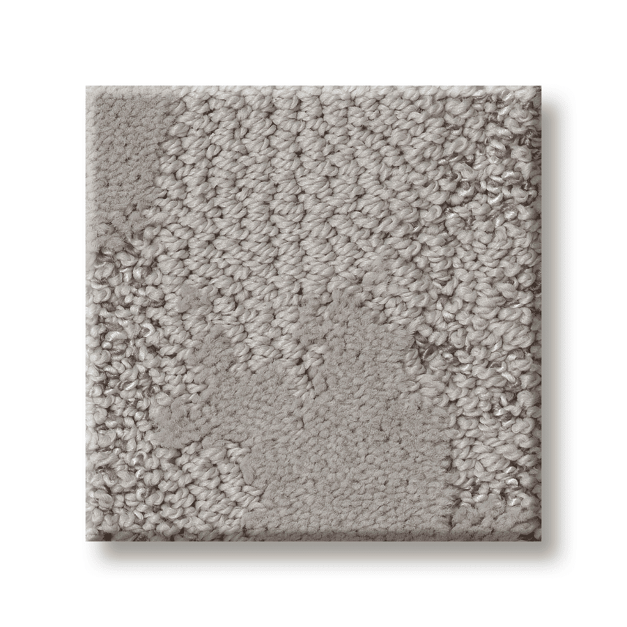 A close-up of the Tranquil Spirit Pet Friendly Carpet showcases its textural style and subtle matte base, emphasizing the intricate details.