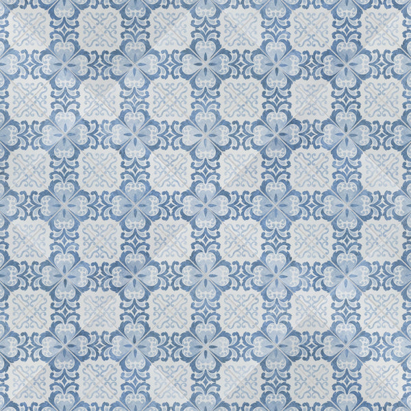 Harmonia Floral Lattice 13x13 Patterned Tile
