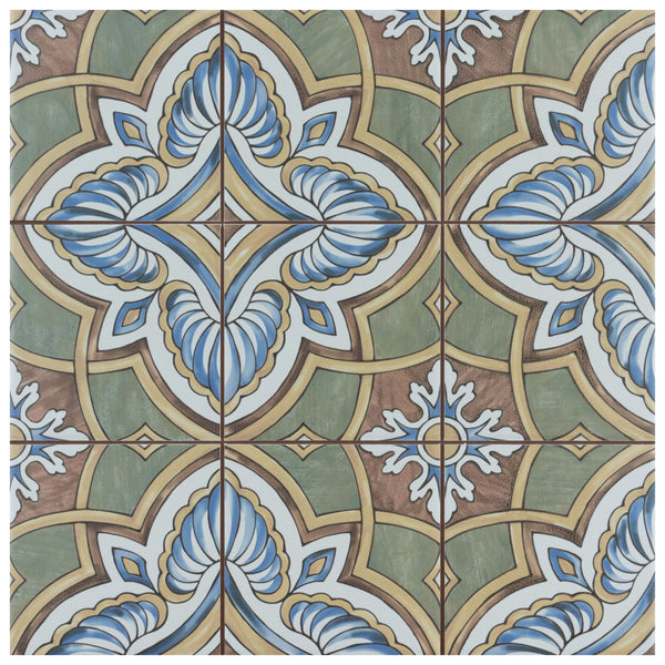 Harmonia Grove 13x13 Patterned Tile