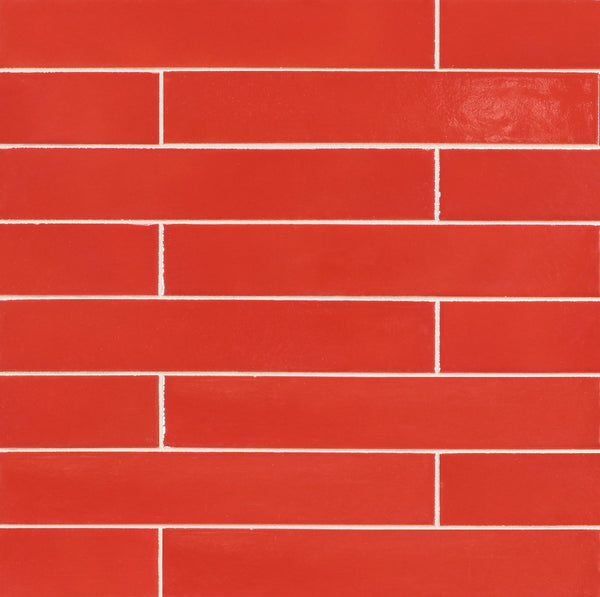A close-up view of a wall featuring Ka-Nu 1 5/8 x 9 1/2