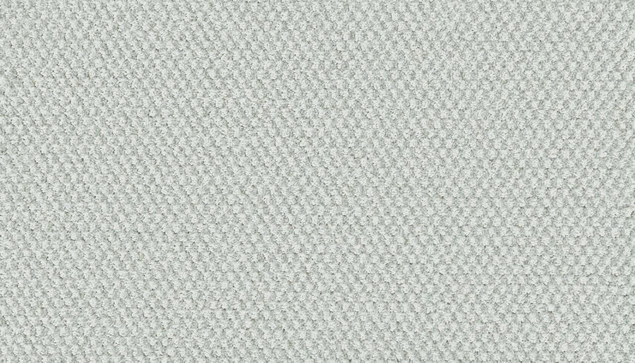 Close-up of light gray, textured fabric with a small, repeating waffle pattern, crafted from durable Kashmere Nylon with EasyClean stain protection—ideal for Cascading Waters I On Trend Carpet.