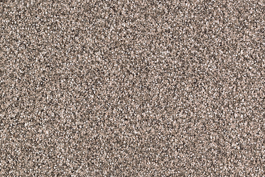 Close-up of Nature's Majesty Family Friendly Carpet, featuring dense, tightly woven beige fibers and a subtle flecked design for a soft, uniform look—ideal for families seeking comfort and durability.