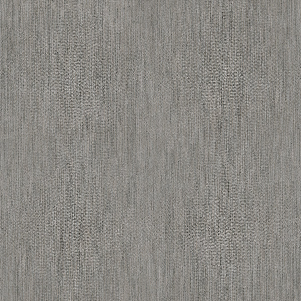 A close-up of the Nile 24x24 Rectified Matte Porcelain Tile shows a grey surface with vertical and horizontal lines forming a subtle woven pattern, giving the tile a soft look with gentle tonal variation.