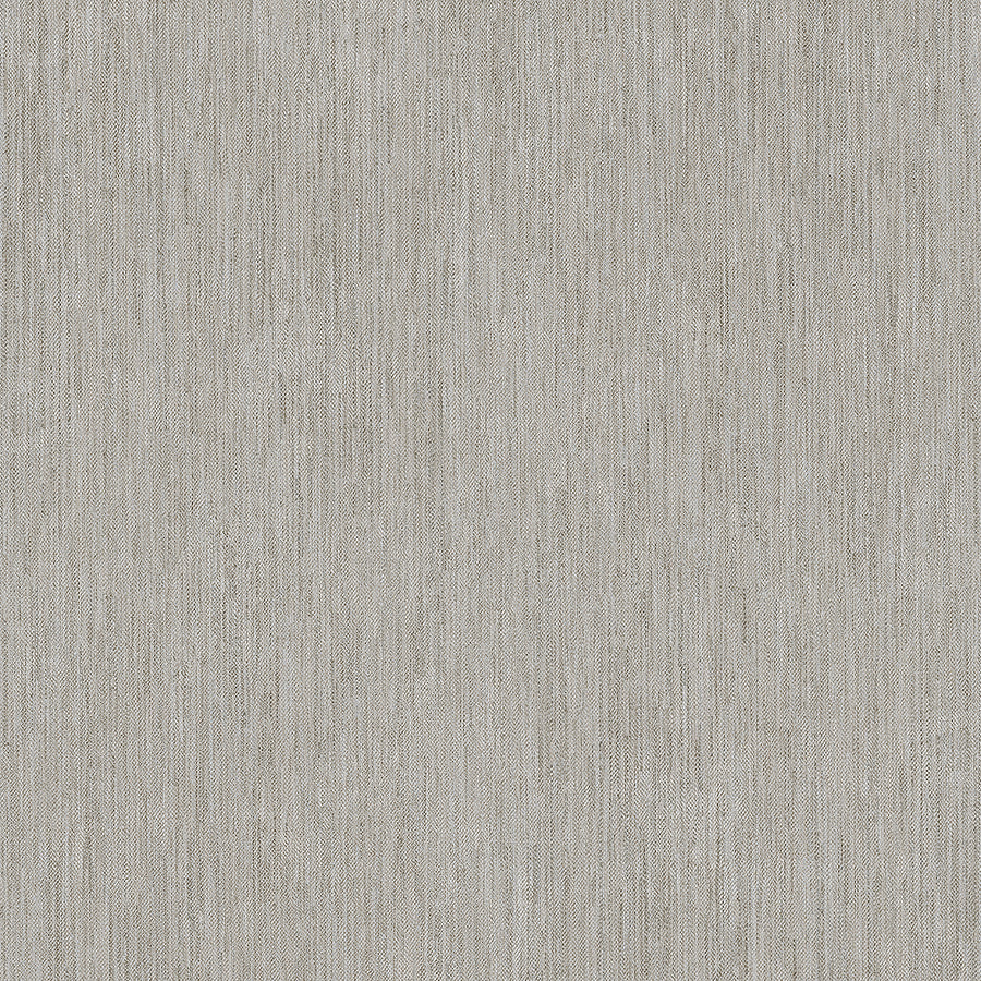 Nile 24x24 Rectified Matte Porcelain Tile features a light gray color with a subtle woolen texture and delicate vertical lines, creating the look of woven fabric for a neutral, soft, and luxurious finish.