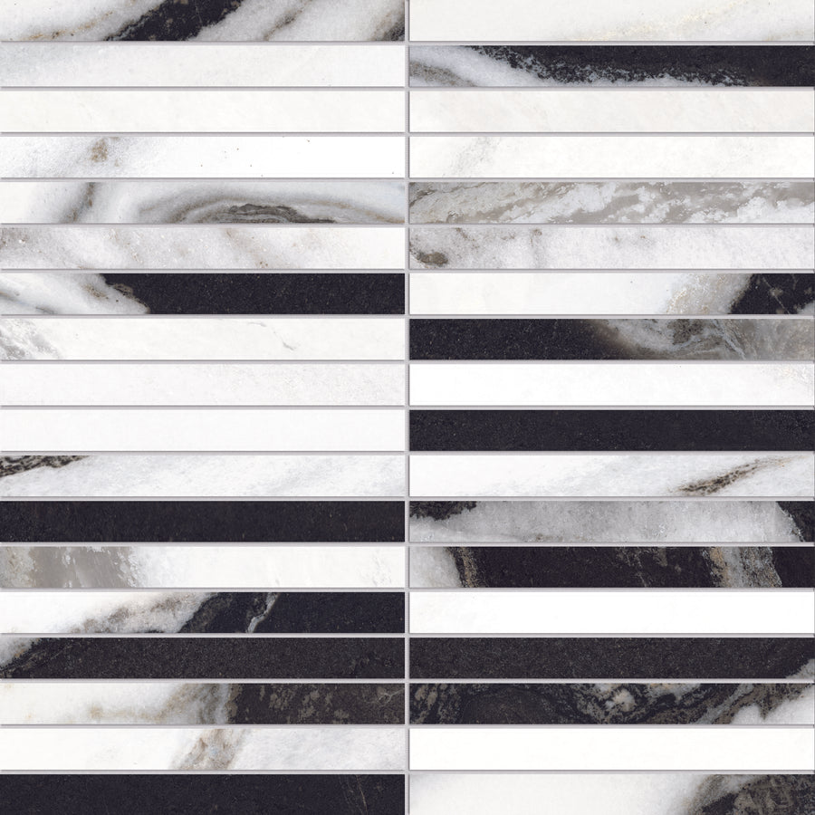 Opus Crisp Mosaic Ceramic Tile